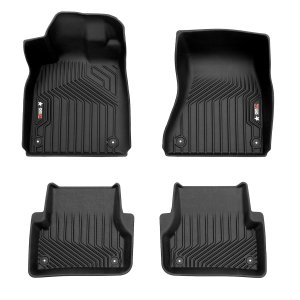 Audi A6 C7 Floor Mat - Omac - Texan TPE - Black - '11-'18